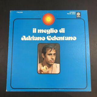 Italian - Adriano Celentano Il Meglio Di Pilps 4057 Nm Vinyl Lp P5