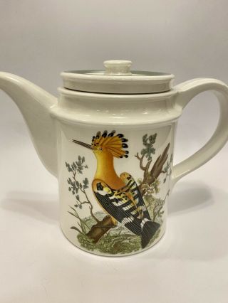 Portmeirion Birds Of Britain Tea Pot 1978 - S.  Williams - Ellis - England