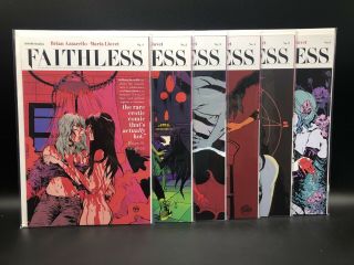 Brian Azzarello: Faithless ’s 1 - 6 Complete Set Adult Comic Boom Studios