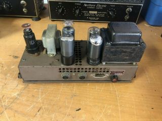 Vintage 1950s Bell & Howell Filmosound 6V6 tube amplifier guitar amp project 2 3