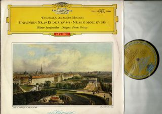 Dgg Slpm 138 125 Alle Hersteller Red Nm Ferenc Fricsay - Mozart Symphonies 39/40
