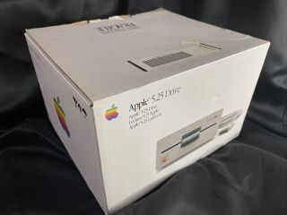 Vintage Apple Ii 5.  25 Floppy Drive A9m0107 Open Box Still With Paperwork