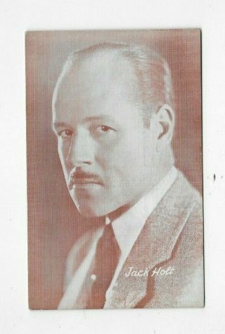 Vintage Photo Postcard Hollywood Actor Jack Holt Westerns R2667