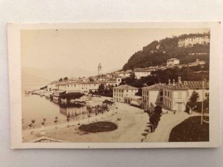 Early Cdv Photograph By Alfredo Nouck Of Genova Italy