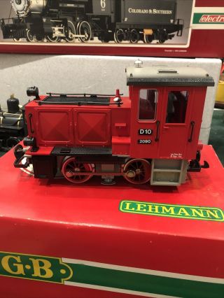 Lgb 2090 Red G Scale Diesel Locomotive,  Vintage,