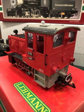 LGB 2090 Red G Scale Diesel Locomotive,  Vintage, 2