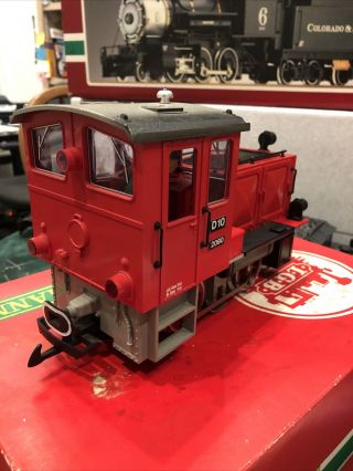 LGB 2090 Red G Scale Diesel Locomotive,  Vintage, 3