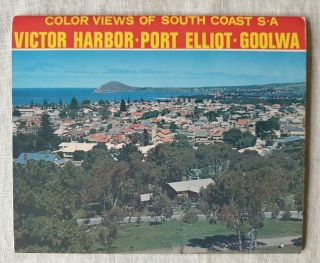 Vintage Postcard View Folder South Australia Victor Harbor Port Elliot Goolwa