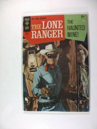 Gold Key The Lone Ranger No.  8 The Haunted Mine Oct 1967 Comic Book (vf/nm)