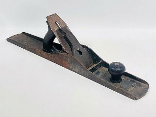Vintage Stanley Bailey No.  7 Jointer Plane - Corrugated Sole,  Type 11,  3 Patents