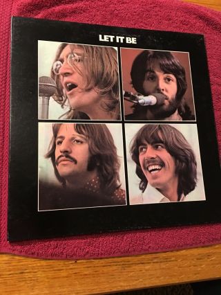 Vintage The Beatles “let It Be” 1970 Vinyl