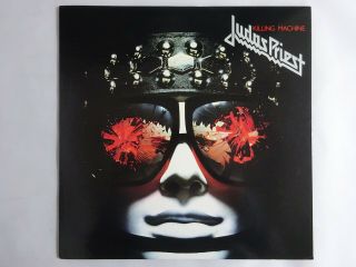 Judas Priest Killing Machine Epic 25?3p - 28 Japan Vinyl Lp
