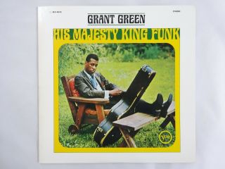 Grant Green His Majesty,  King Funk Verve Records Mv 4010 Japan Vinyl Lp