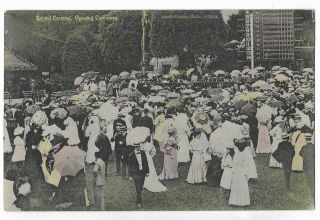 Bristol Carnival Opening Ceremony 1905 Vintage Postcard 8.  9