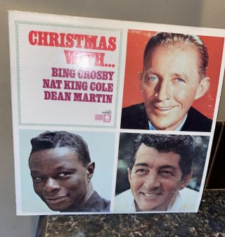 Christmas With. ,  Vinyl,  Bing Crosby,  Nat King Cole,  Dean Martin