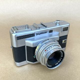 Voigtlander Vitessa T Vintage 35mm Rangefinder Film Camera W/ 50mm 1:2.  8, 3