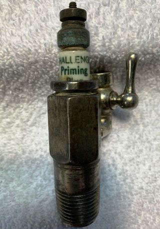 Vintage Antique Challenge Priming Spark Plug