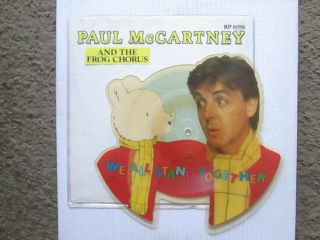 Paul Mccartney & The Frog Chorus Import Shaped Picture Disc Single