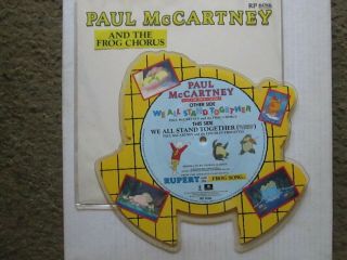 Paul McCartney & the Frog Chorus import shaped picture disc single 2