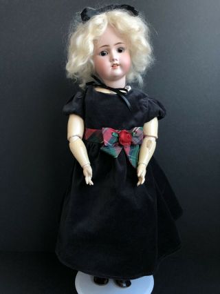 Antique German 24” C.  M.  Bergmann Simon Halbig Bisque Head Doll 2