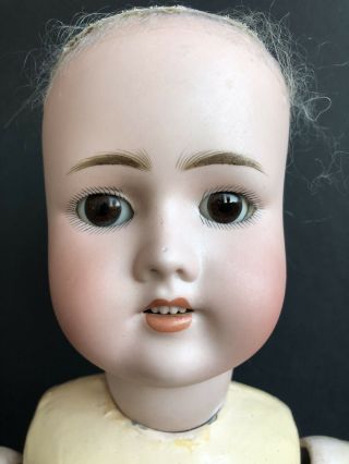 Antique German 24” C.  M.  Bergmann Simon Halbig Bisque Head Doll 3