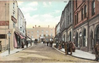 Worcestershire Kidderminster High Street Vintage Postcard 9.  11