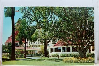 California Ca Hotel Del Coronado Beach Front Postcard Old Vintage Card View Post