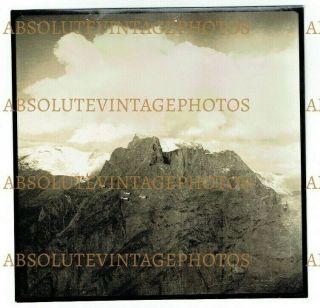 Raf Aerial Photograph Mountains North West Frontier Note Biplanes Vintage C.  1930