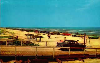 Vintage Postcard View Of 1950 