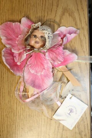 Tanglewood Forest Flower Fairy Christmas Ornament Limited Edit 1997 Signed W Tag