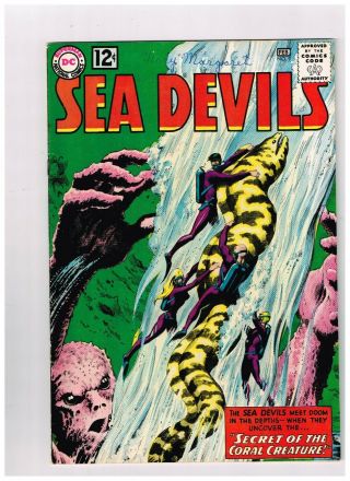 Sea Devils 9 Dc Comic Jan - Feb 1963