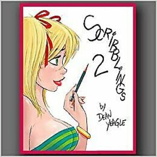 Dean Yeagle Scribblings 2 Signed Sketchbook Art Book Sketch