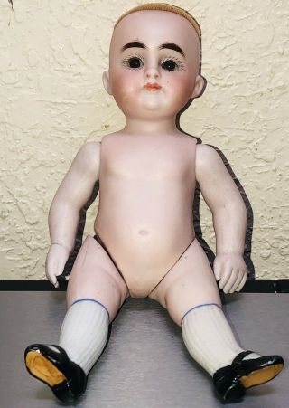 Antique Kestner 150 2/0 Doll All Bisque German 7 25” Lqqk Sleep Eyes