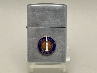 Vintage 1968 NASA Zippo Lighter W/ Apollo 11 
