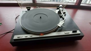 Vintage Yamaha Yp - D4 Direct Drive Auto Return Turntable With Cover