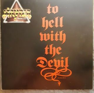 Stryper To Hell With The Devil Vinyl Lp