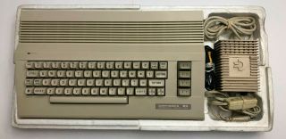 Vintage Pal Commodore 64c Computer Matching Serial Box Canada