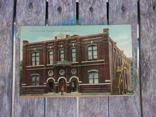 1909 Postcard Manring Theatre Princess Middlesboro Ky Bell County Vintage