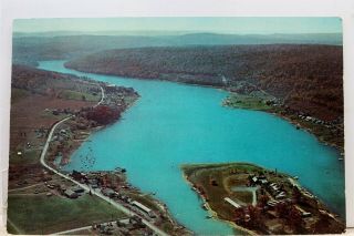 Maryland Md Garrett County Deep Creek Lake Mchenry Cove Postcard Old Vintage Pc
