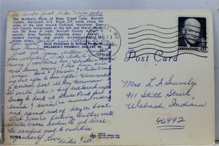 Maryland MD Garrett County Deep Creek Lake McHenry Cove Postcard Old Vintage PC 2