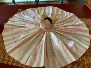 1950’s Vintage Madame Alexander Cissy Pink Stripe Dress
