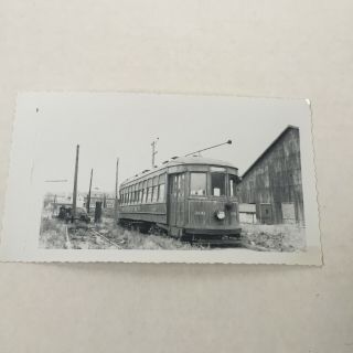 1938 Easton Trolley 206 Photograph Lehigh Valley Transit Co Pennsylvania