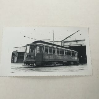 1938 Easton Trolley 182 Photograph Lehigh Valley Transit Co Pennsylvania