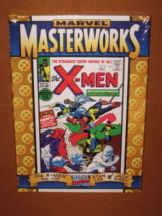 Marvel Masterworks: X - Men 1 - 10 Many 1st Appearances 1963 - 65 8 Pix
