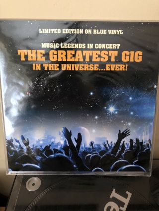 Bowie,  The Beatles,  Rolling Stones,  Eagles Ac/music Legends In Concert Blue Vinyl