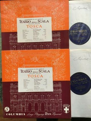 Columbia 33cx 1094/5 (no Sax).  Puccini: Tosca.  Maria Callas
