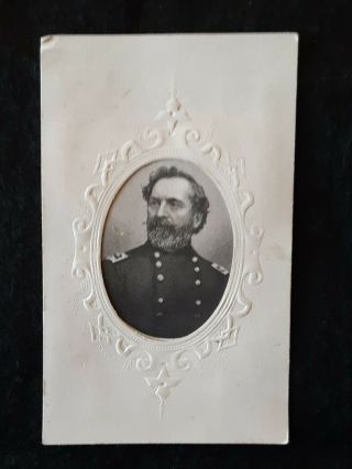 Union General John Sedgwick Cdv - Killed In Action - Spotsylvania May 1864