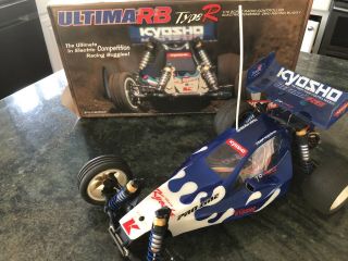 Kyosho Vintage Ultima Rb Type R Rc Car 1:10 Electric Powered 2 Wd Racing Buggy