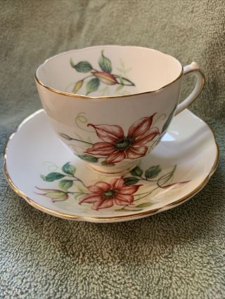 Duchess Bone China Tea Cups (2) and Saucers (2) 3
