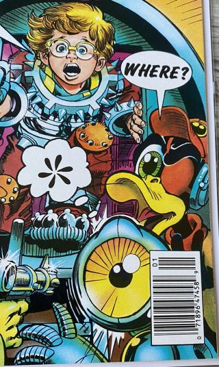 Bucky O ' Hare 1 (1991) Continuity Comics Larry Hama Newsstand Variant UPC Rare 3